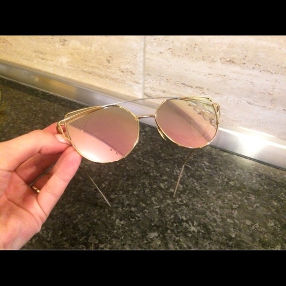 rose gold sunglasses - Picture 4 of 4